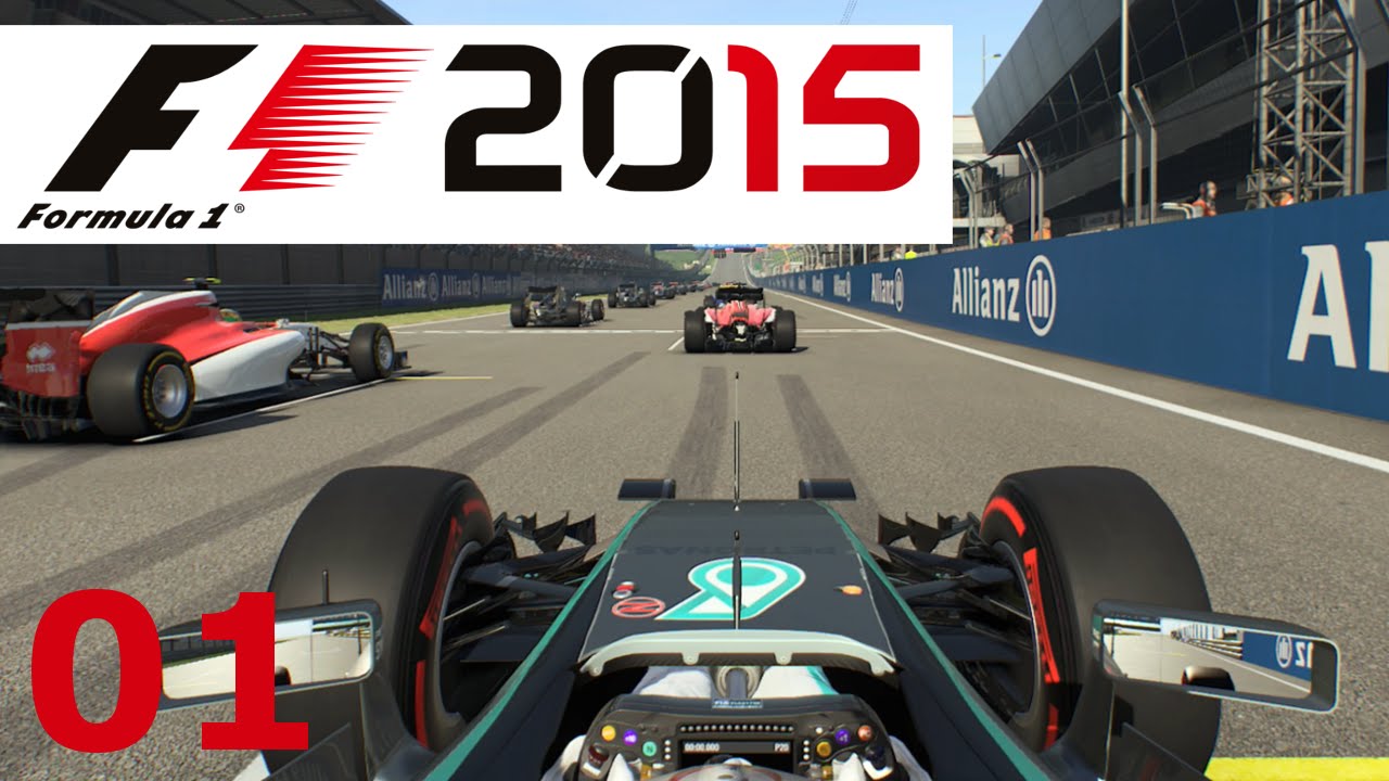 F1 2015 #01 - Endlich gehts Los [Full-HD] | Lets Play Formel 1 2015
