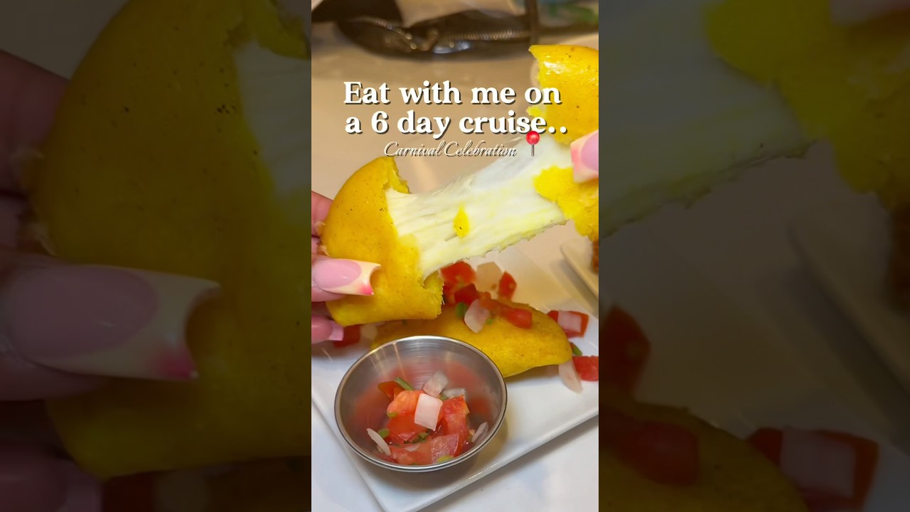 Everything I ate on Carnival Celebration 🚢 #carnival #carnivalcelebration #cruise #cruisehacks
