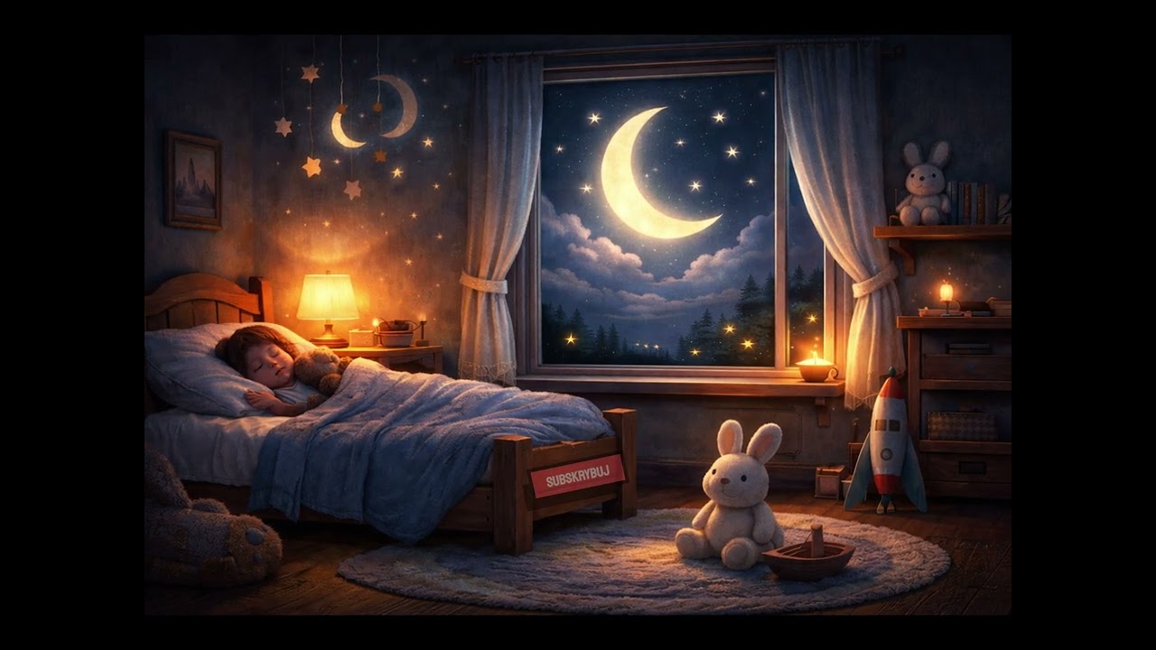 Niebo zmieniło barwy 🌙 Spokojna kołysanka na dobranoc