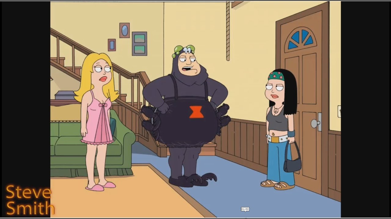 American Dad - Stan makes spiders