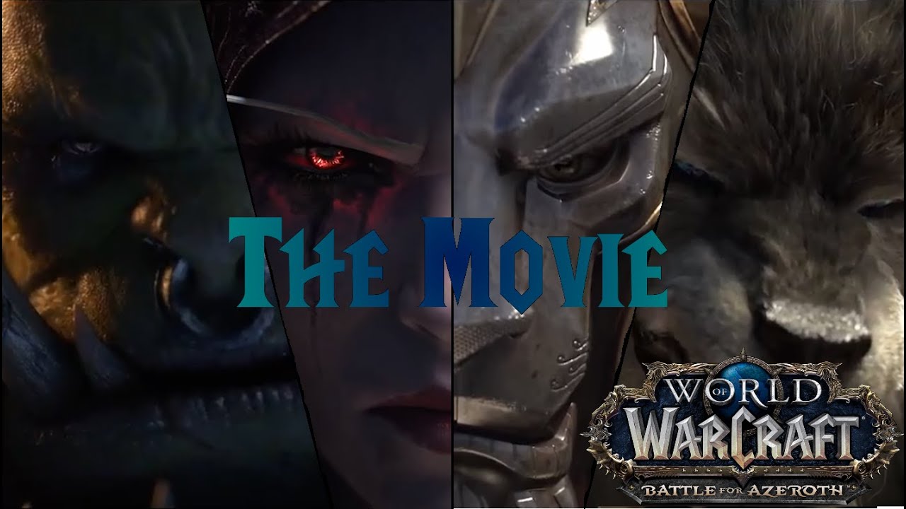 WoW Battle for Azeroth: The Movie (All BfA Cinematics in Chronological Order)[Part 1/2]