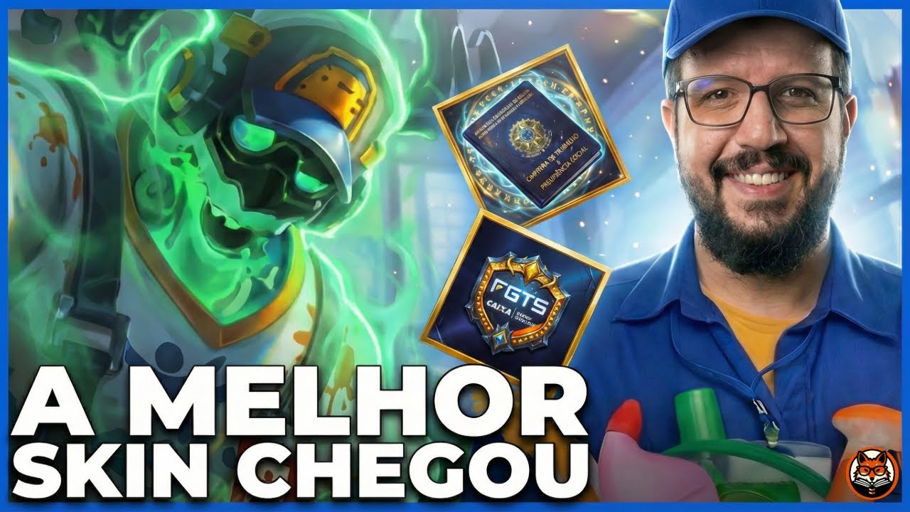 THRESH CLT COM A NOVA SKIN É O NOVO META - Wild Rift