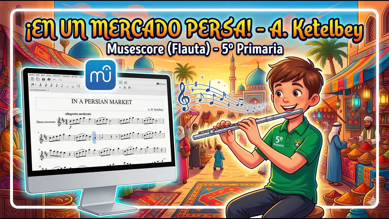 FLAUTA En un mercado persa