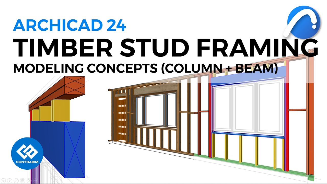 How to Model Timber Stud Framing in Archicad