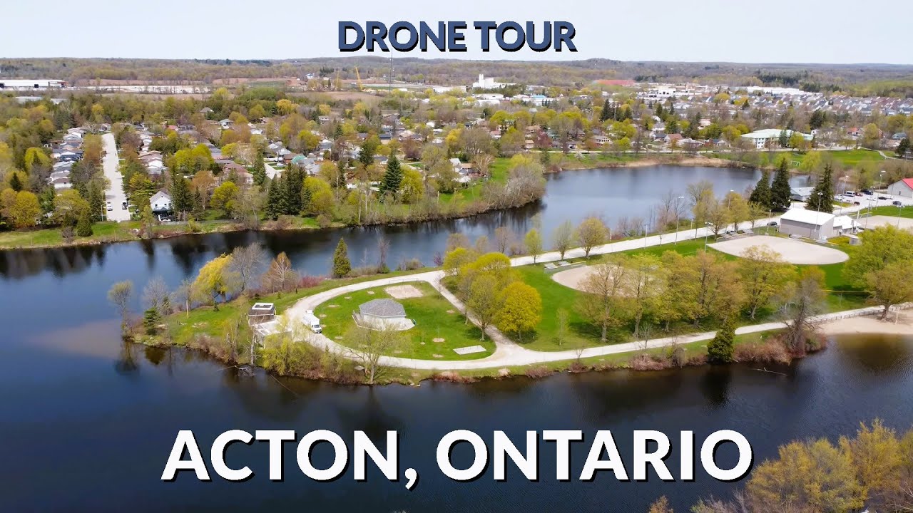 🌟 Majestic Acton, Ontario: A Breathtaking 4K Aerial Adventure! 🚁