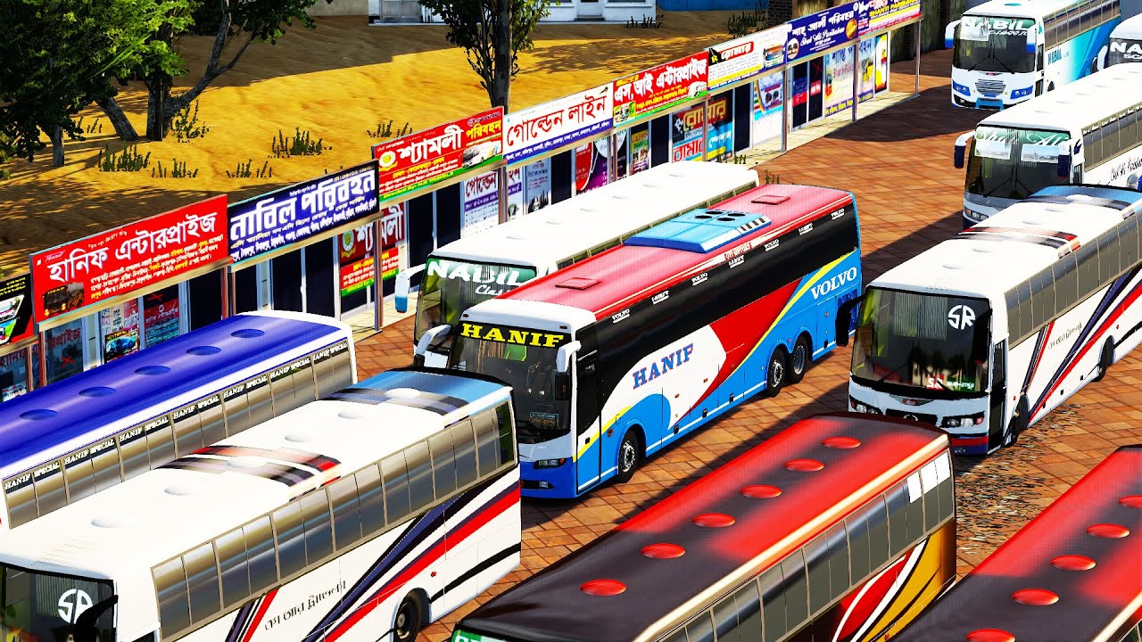 Hanif Volvo | Rangpur-Dhaka| MBD Map V8