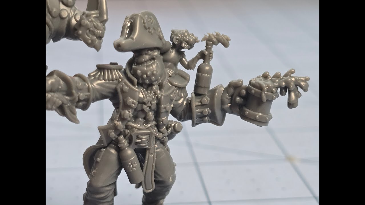 Warmachine: Shadows & Scum! Reptile Mechs vs Troll Pirates!