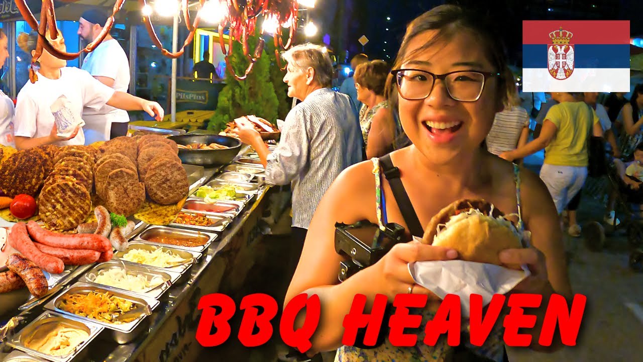 Hunting for the BEST BBQ street food in Serbia 🇷🇸