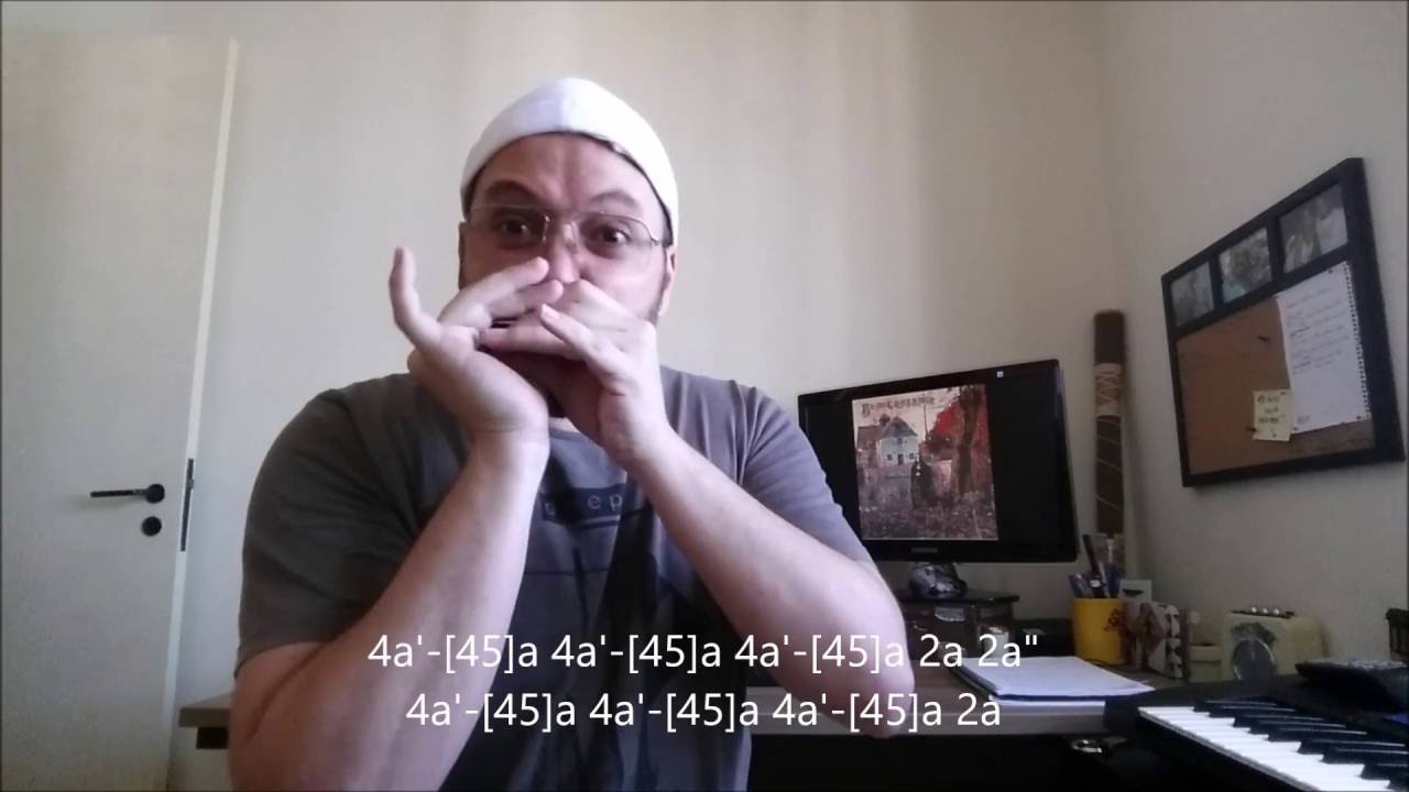 Como tocar The Wizard - Black Sabbath na Gaita / How to play on Harmonica