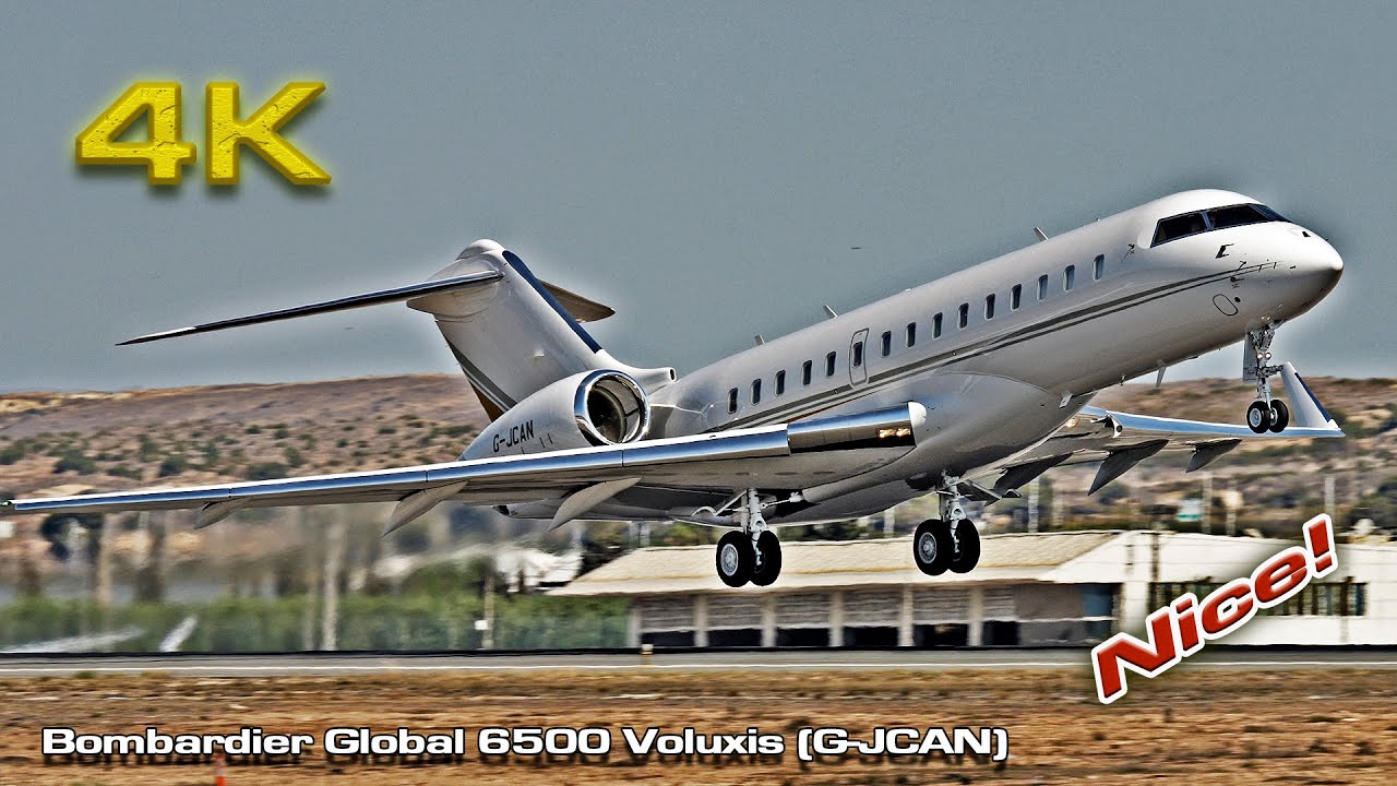Bombardier Global 6500 Voluxis (G-JCAN) Private Jet!
