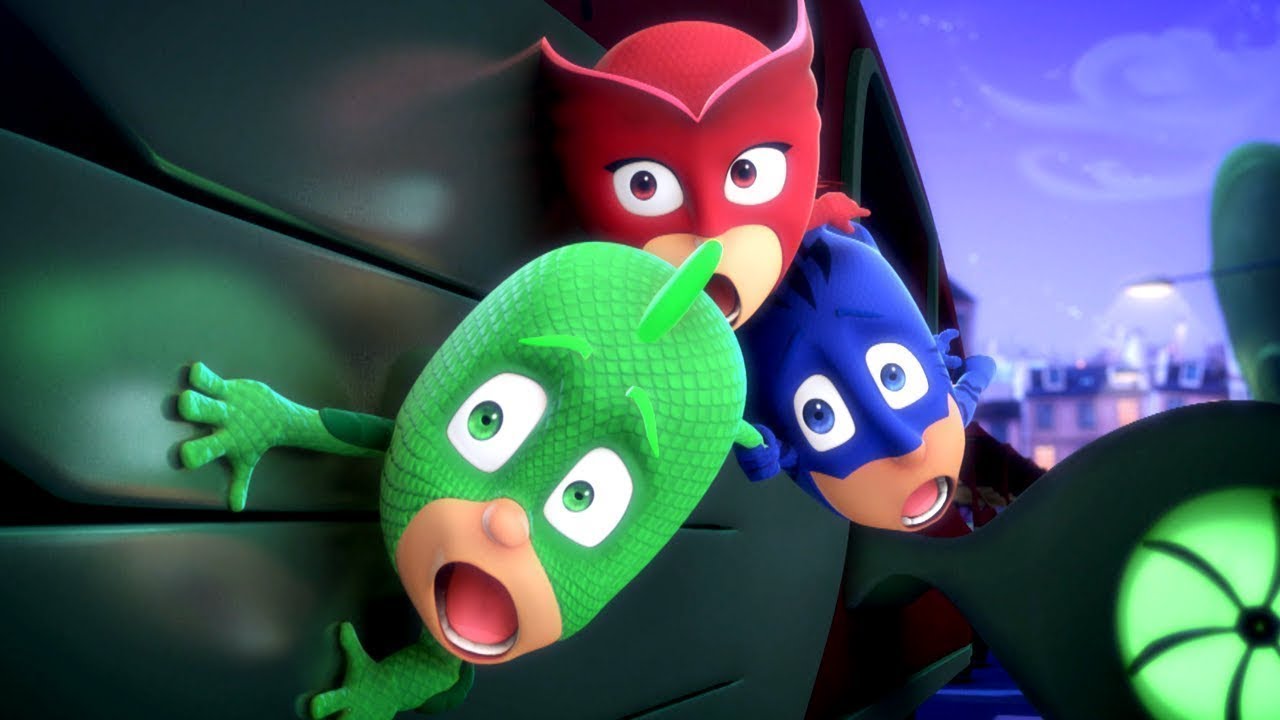 PJ Masks in Hindi - Blame it on the Train, Owlette&nbsp;- हिंदी Kahaniya - Hindi Cartoons for Kids