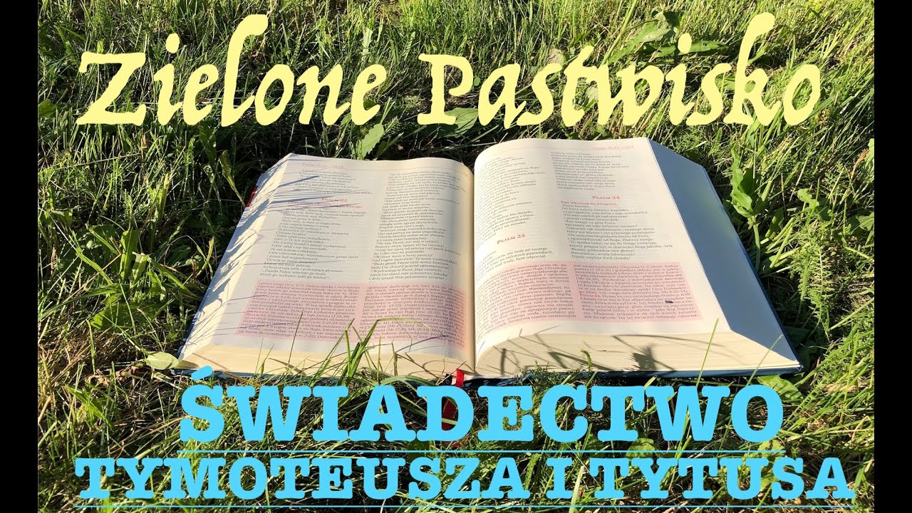 Zielone Pastwisko 25.01.2026 „ŚWIADECTWO TYMOTEUSZA I TYTUSA” - 2 Tm 1, 1-8; Łk 10, 1-9 - o. Piotr
