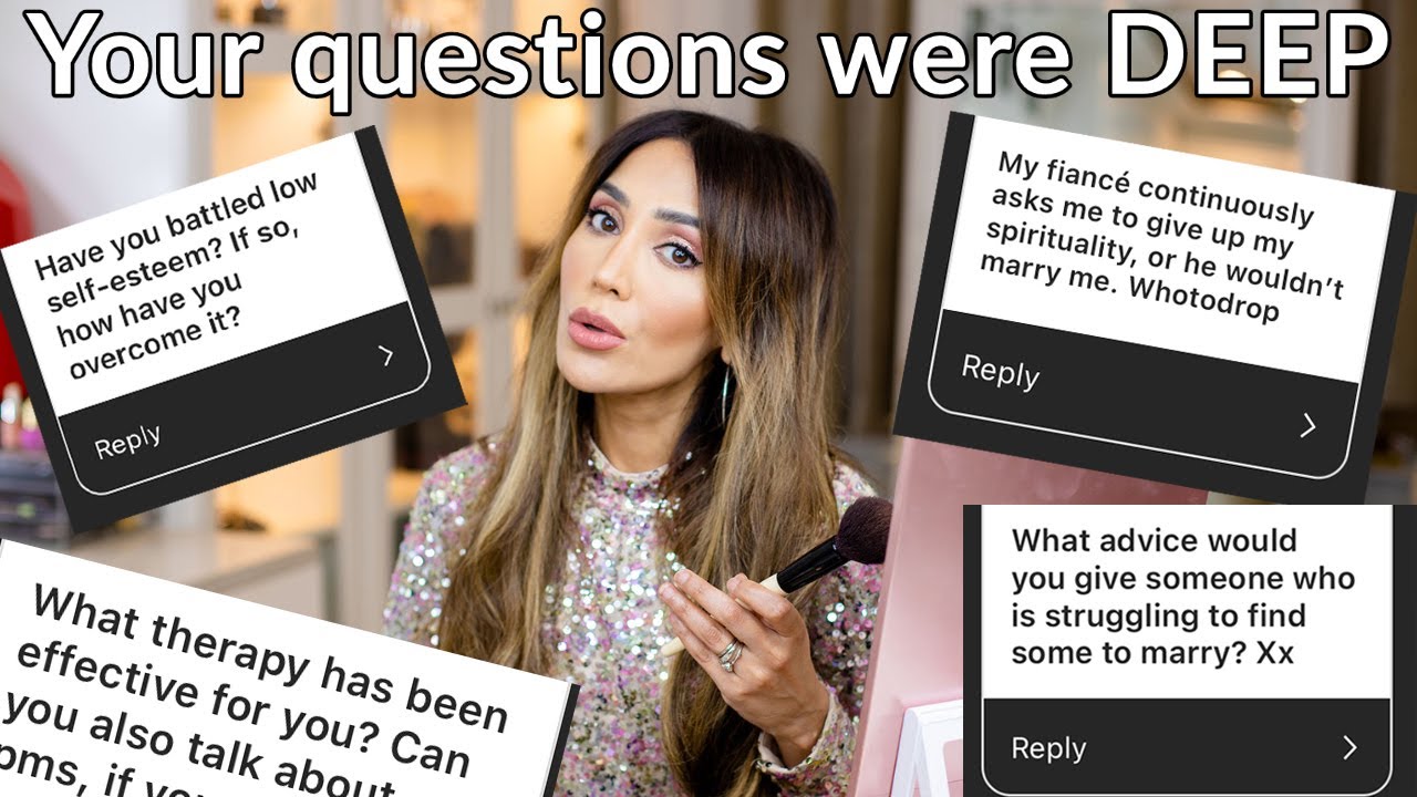 Real talk whilst doing makeup... | Q and A | Amena
