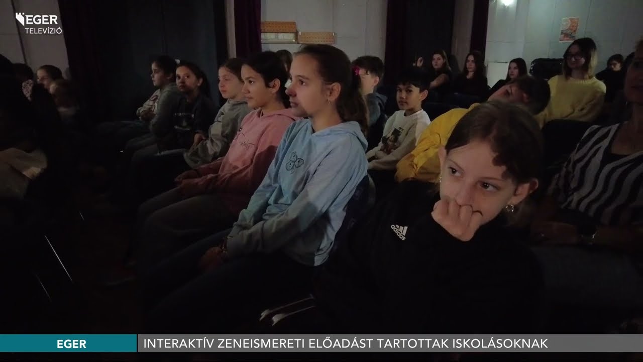 Interakt&iacute;v zeneismereti előad&aacute;st tartottak iskol&aacute;soknak - 2025.10.14.