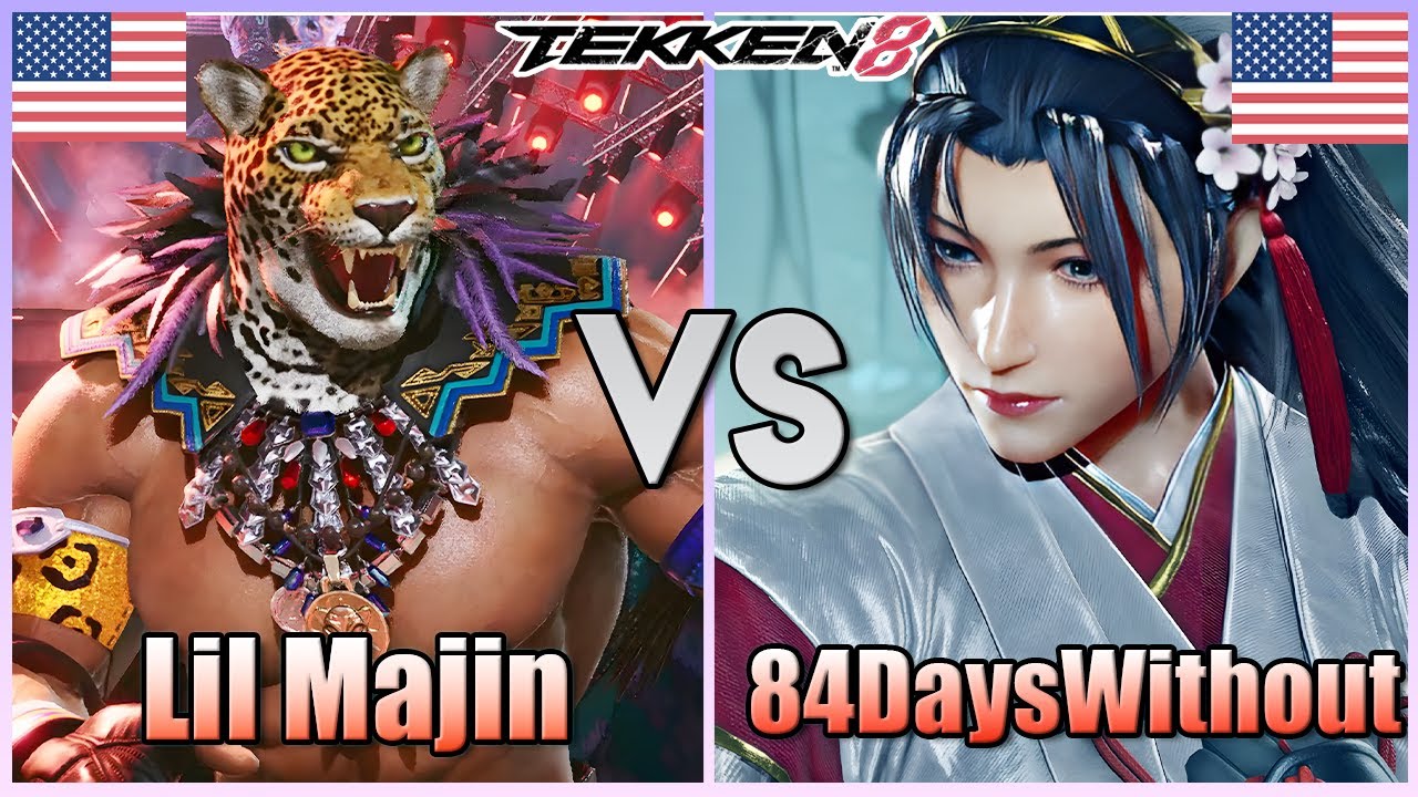 Tekken 8  ▰  Lil Majin (King) Vs 84DaysWithout (Jun Kazama) ▰ Ranked Matches!