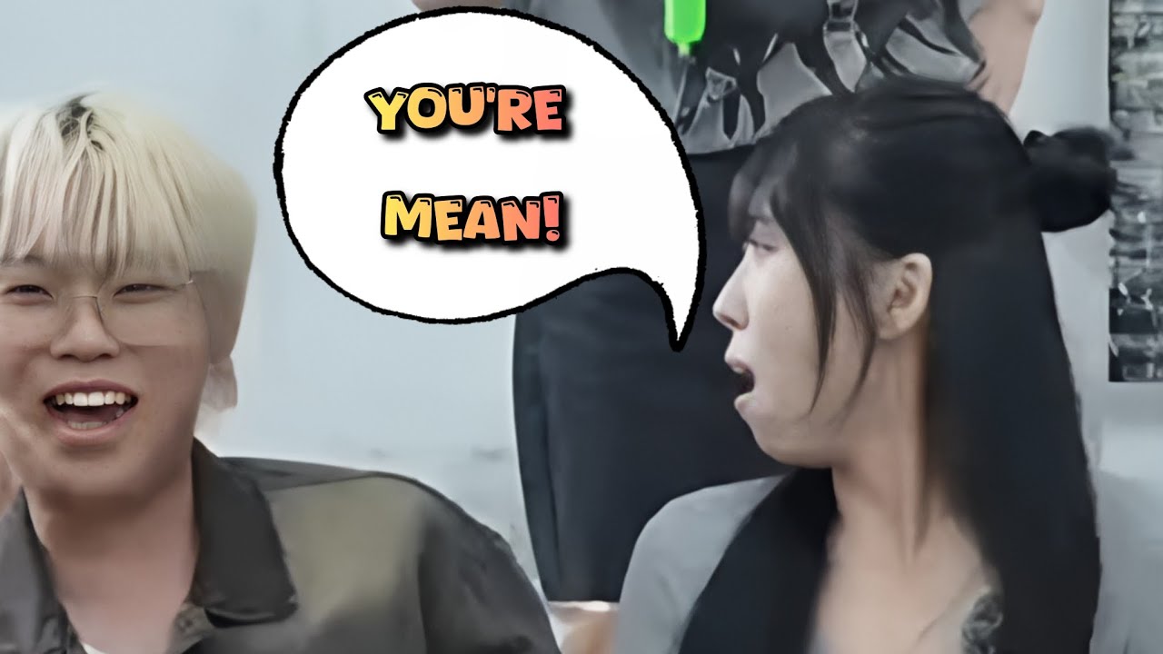 Being a little bit mean can be funny 😉