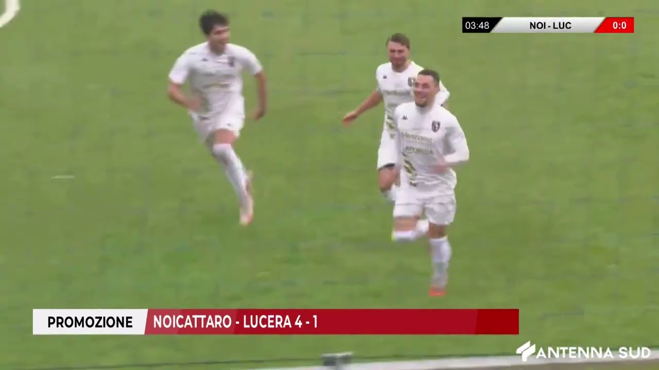 18 DICEMBRE 2025 - PROMOZIONE: NOICATTARO - LUCERA 4-1