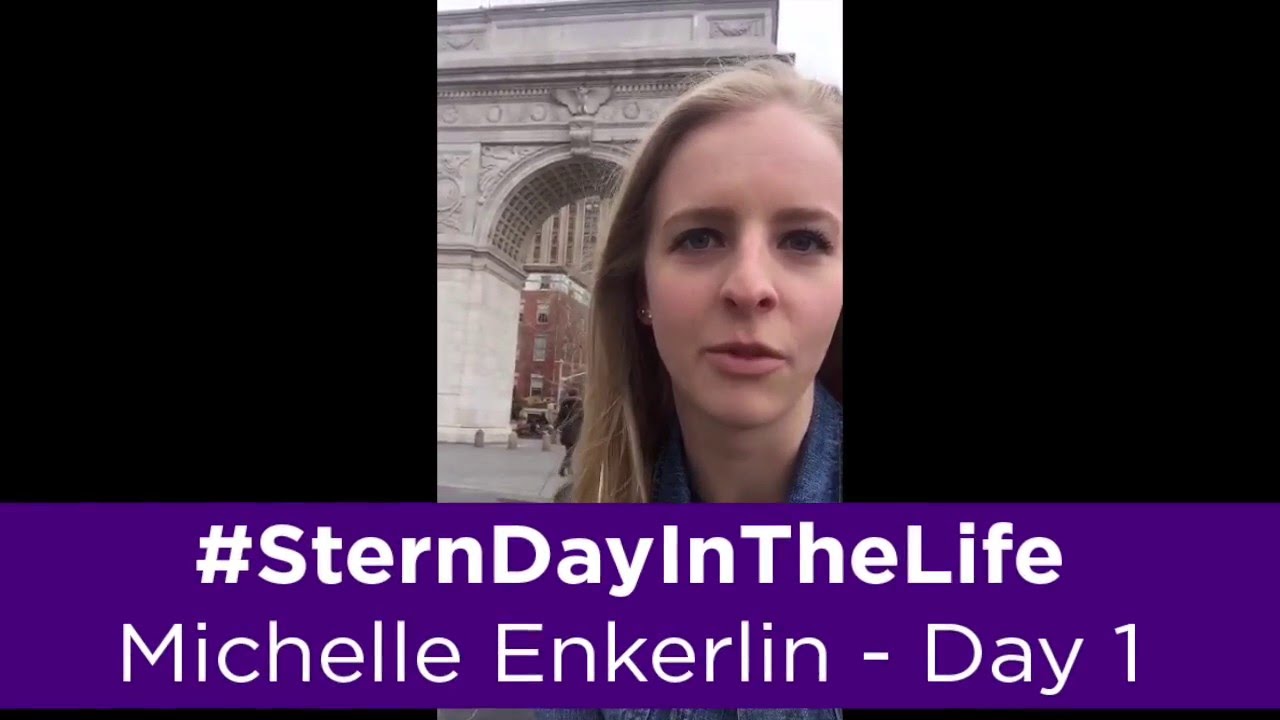 #SternDayInTheLife Snapchat Takeover: Sophomore Michelle Enkerlin in NYC
