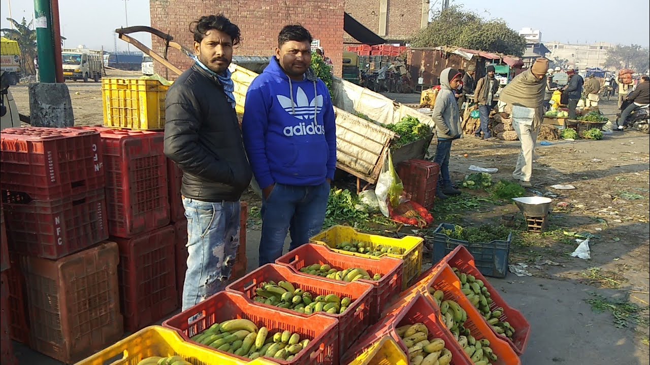 Ludhiana ka holsale sabse bada sabji mandi Dana Mandi