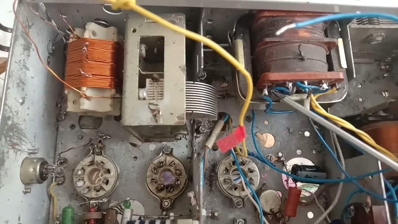 Часть 2.С какой целью четыре лампы гу - 50 в параллель? Заземленные сетки.