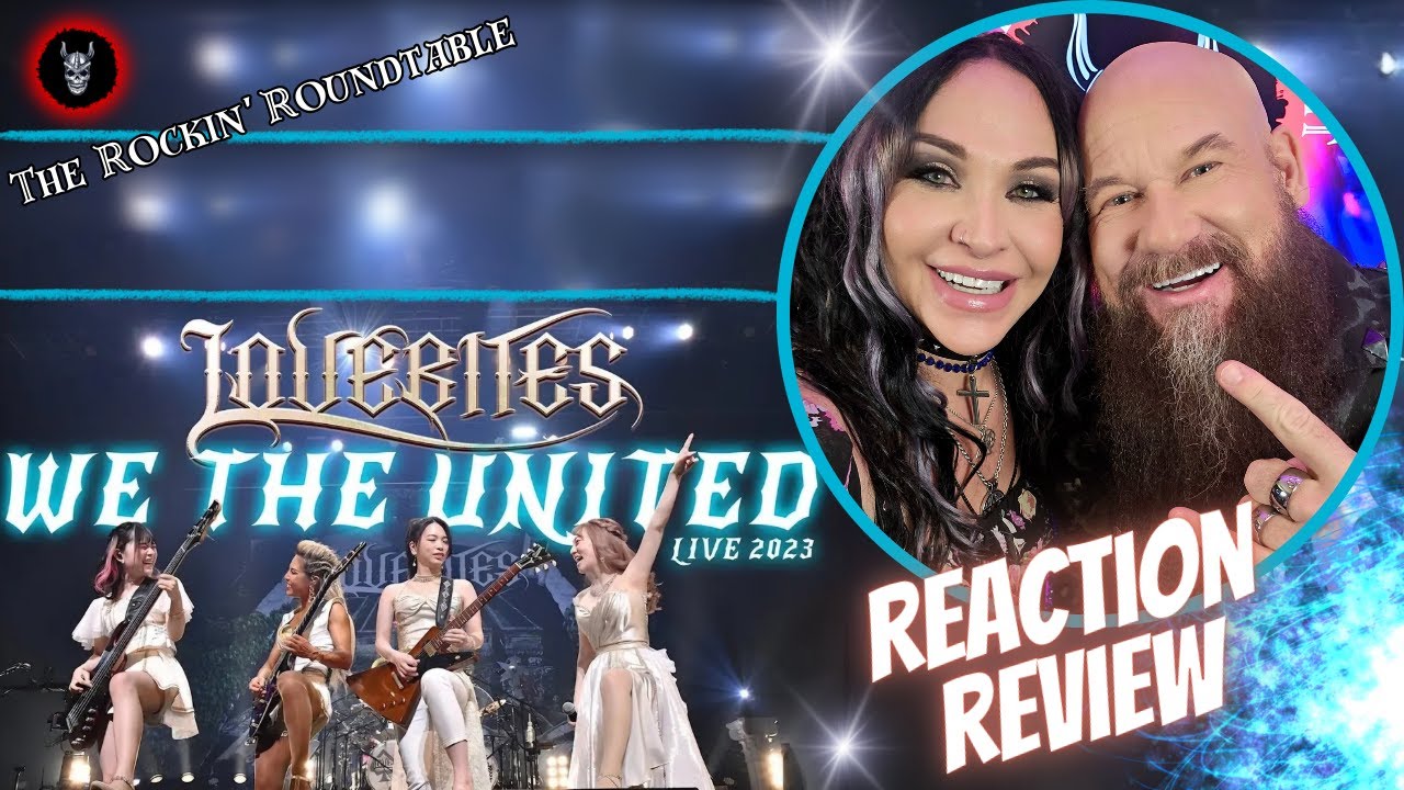 METAL Couple's REACTION and REVIEW - LOVEBITES / We The United LIVE
