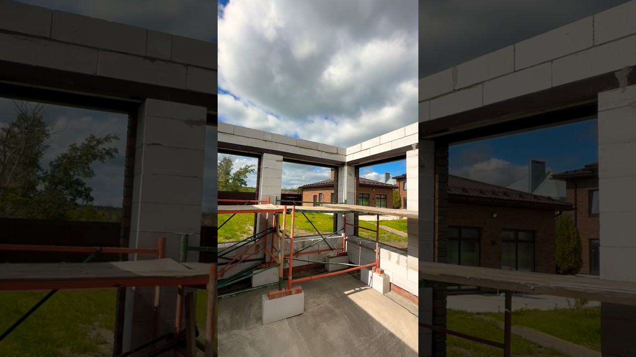 Показываю, как перекрыты оконные проемы беседки.