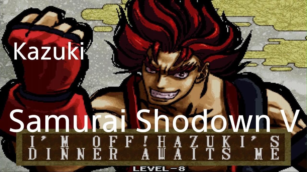 SAMURAI SHODOWN V perfect. Kazuki. Level 08.