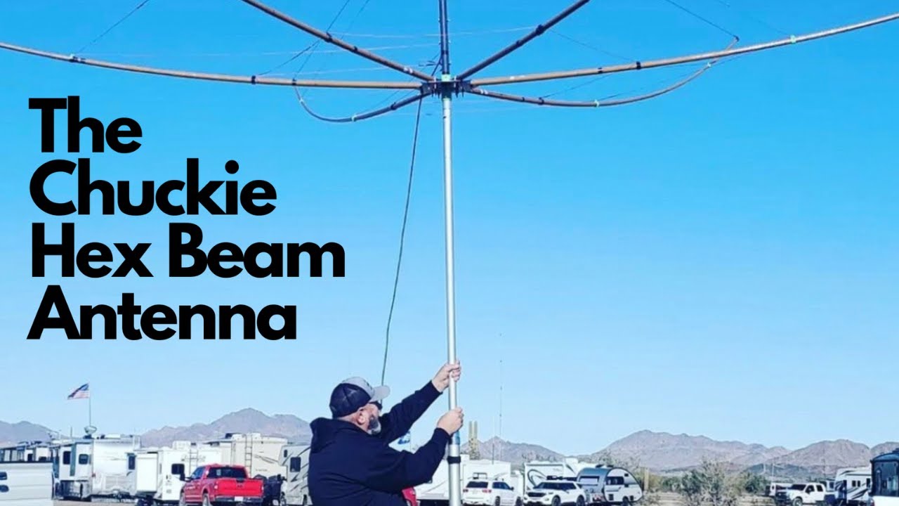 Дешевый самодельный портативный HexBeam!