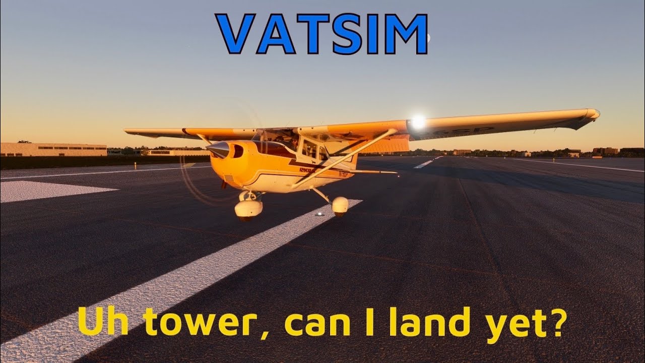 VATSIM Flight in the Cessna 172, Real ATC! (Microsoft Flight Simulator 2020)