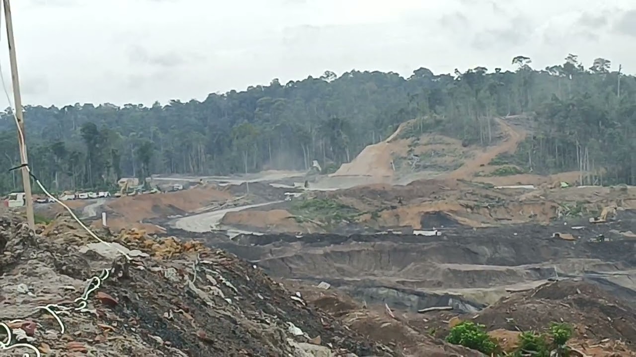 Proses penambangan baru bara
