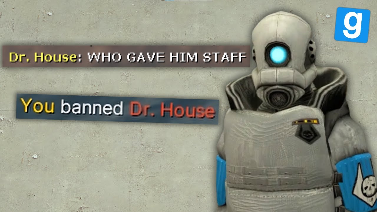 Я стал администратором Gmod на одну минуту