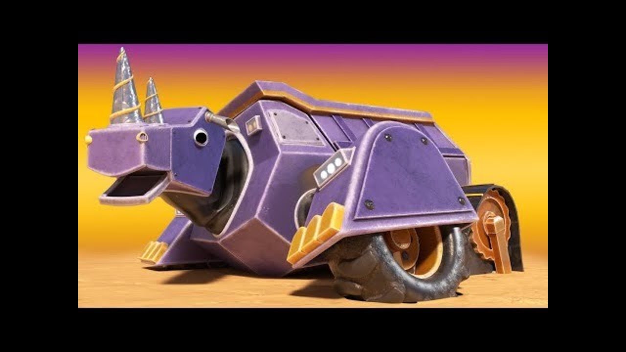 AIUTO! IL RINOCERONTE CAMION DELLA SPAZZATURA sta affondando nelle sabbie mobili - cartoni animati