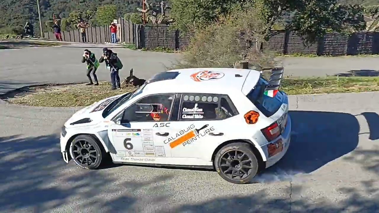 Pablo sarrasin/ Eliott Delecour RALLYE DES ROCHE BRUNES 83 ES 2