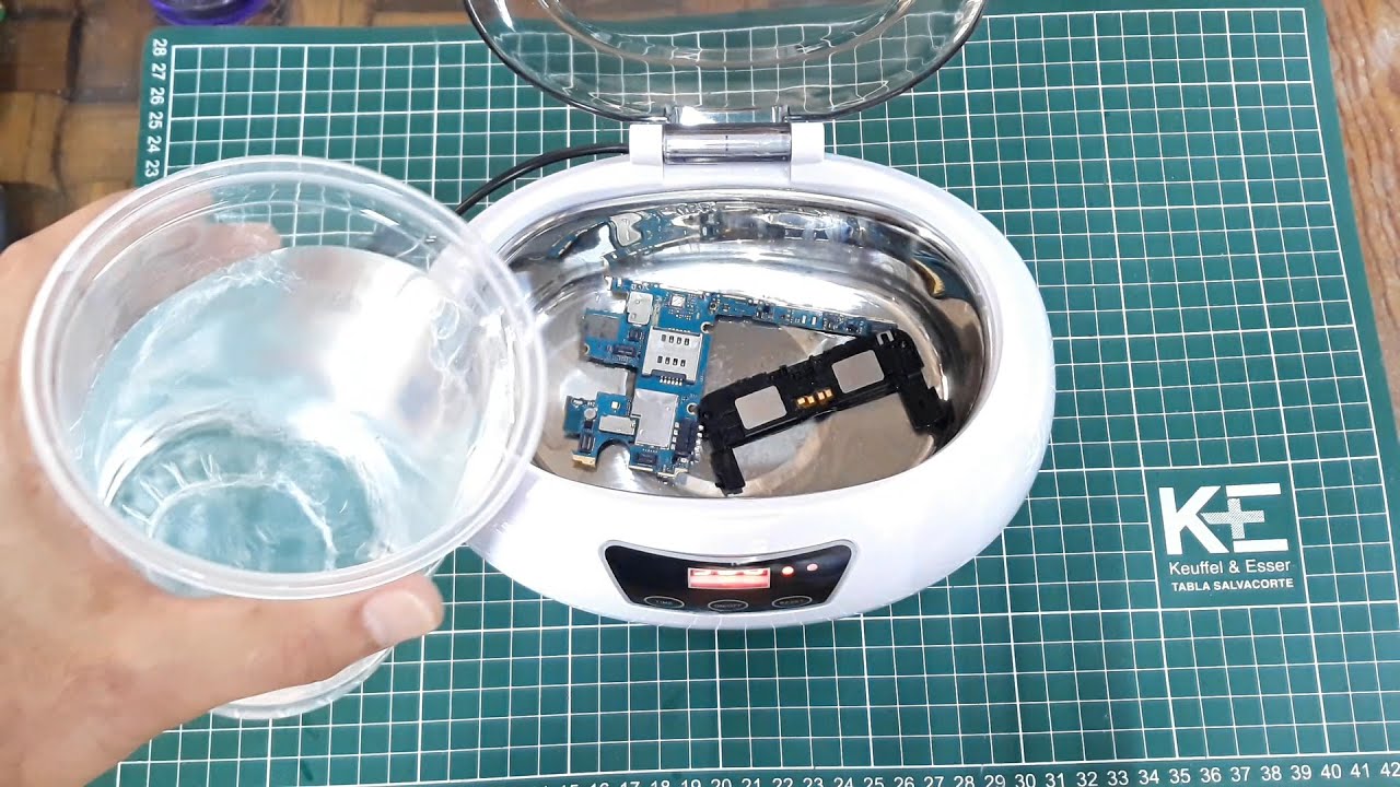 Unboxing Limpiadora ultrasónica para circuitos electrónicos, PCB, joyería y varias cosas más