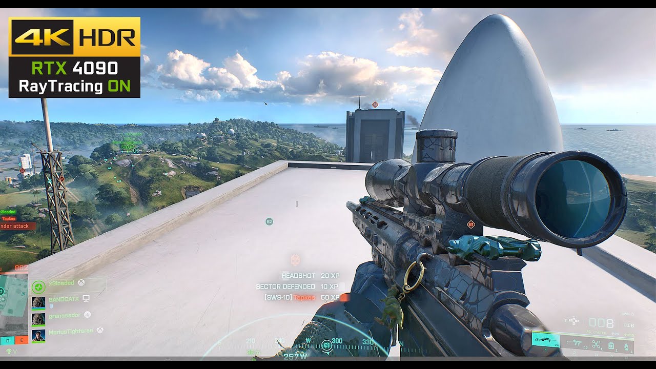 Battlefield 2042: Conquest [RTX 4090] HDR Ray Tracing Ultra 4K 60fps Gameplay (No Commentary)
