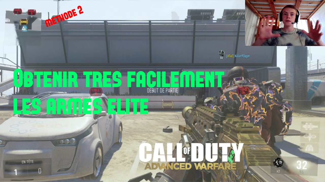 2 méthodes pour obtenir rapidement les Armes Elite | Call of duty : Advanced warfare | Astuce 2