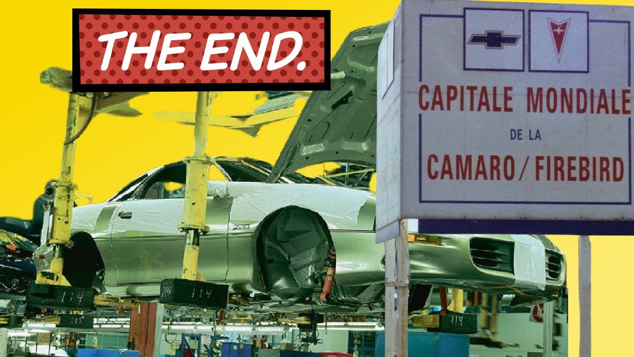 The final days of the Sainte-Thérèse Assembly Plant where the Camaro and Firebird were built.