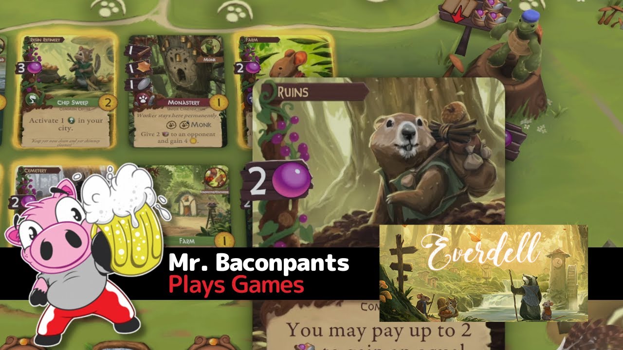 Hedgehog Springs into Action | Everdell Digital Playthrough