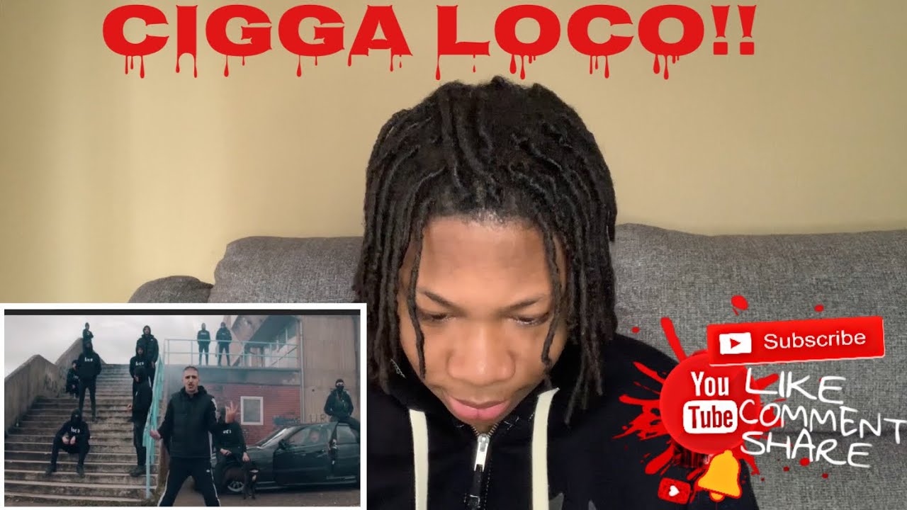 American Reacts To Albanian Drill CIGGA LOCO
