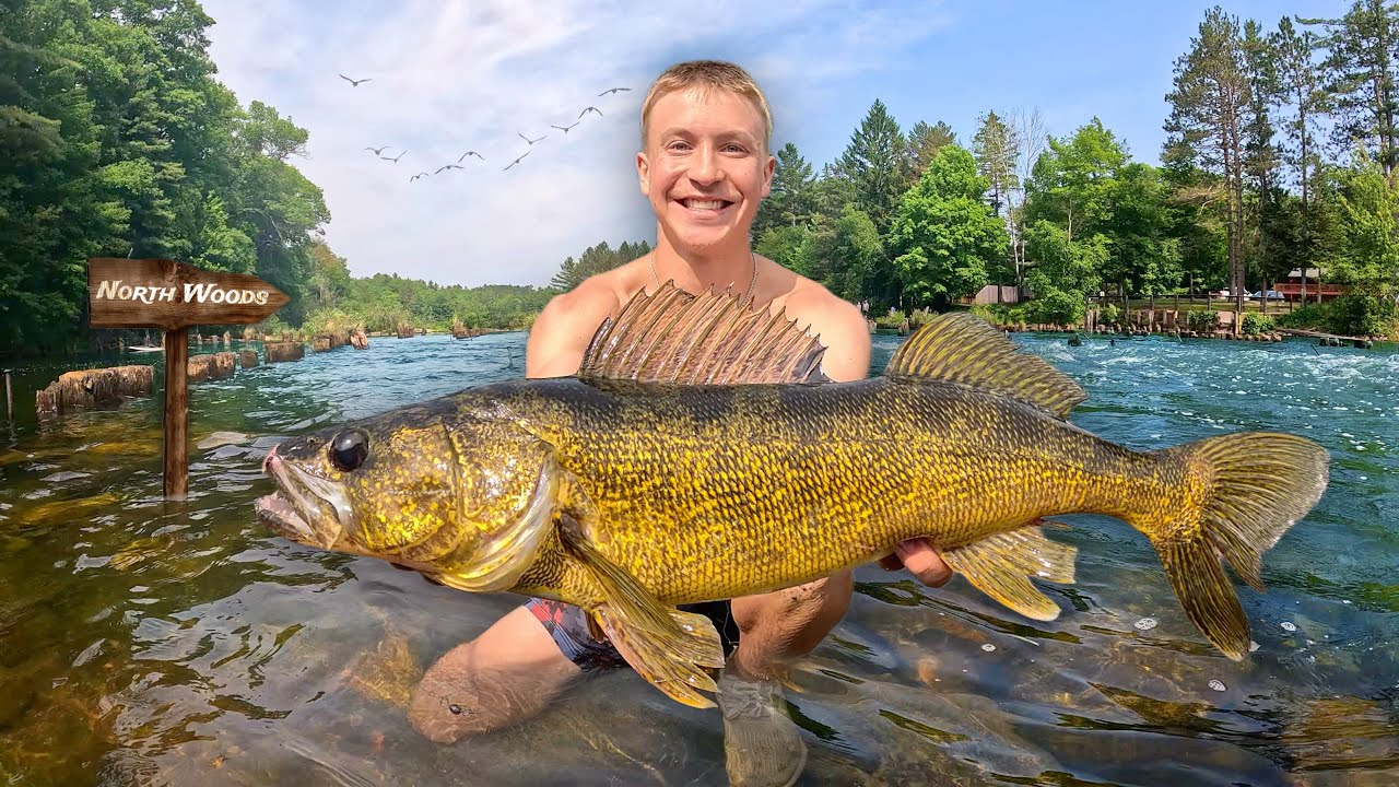 2 Days in the NorthWoods - Musky Fishing, Camping & Bonfire Cookout