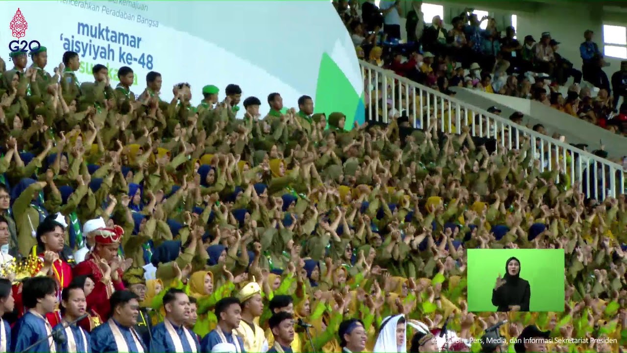 LIVE: Peresmian Pembukaan Muktamar ke-48 Muhammadiyah dan 'Aisyiyah, Surakarta, 19 November 2022