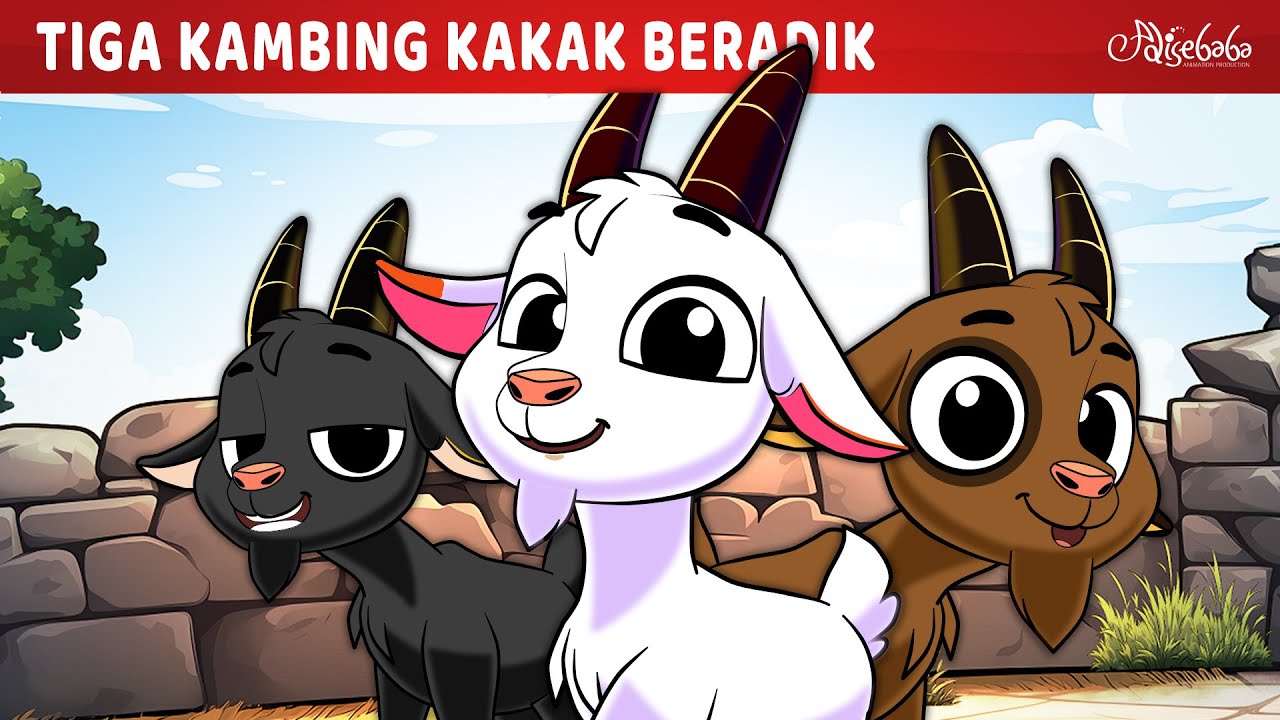 Tiga Kambing Kakak Beradik 🐐 Itik Buruk Rupa 🦆 Kartun Anak Anak | Bahasa Indonesia Cerita Anak