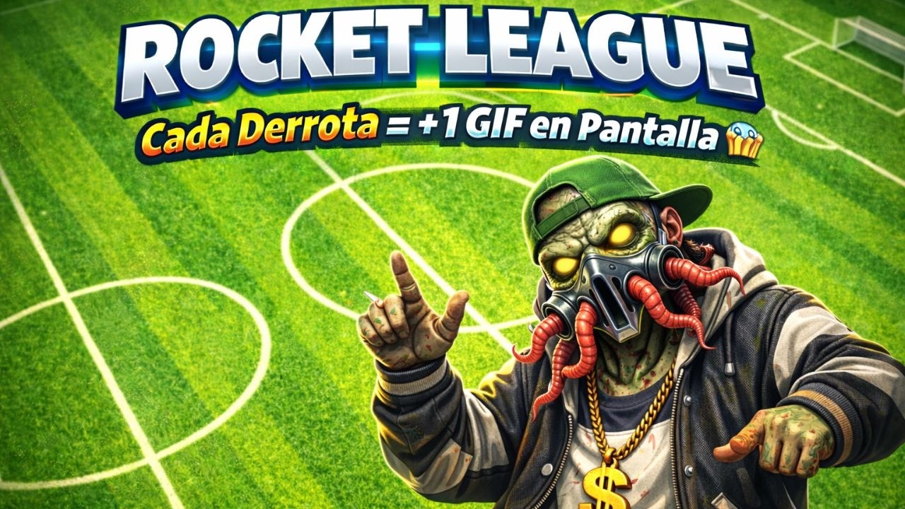 ⚽ ROCKET LEAGUE EN DIRECTO | Cada Derrota = +1 GIF en Pantalla 😱🔥