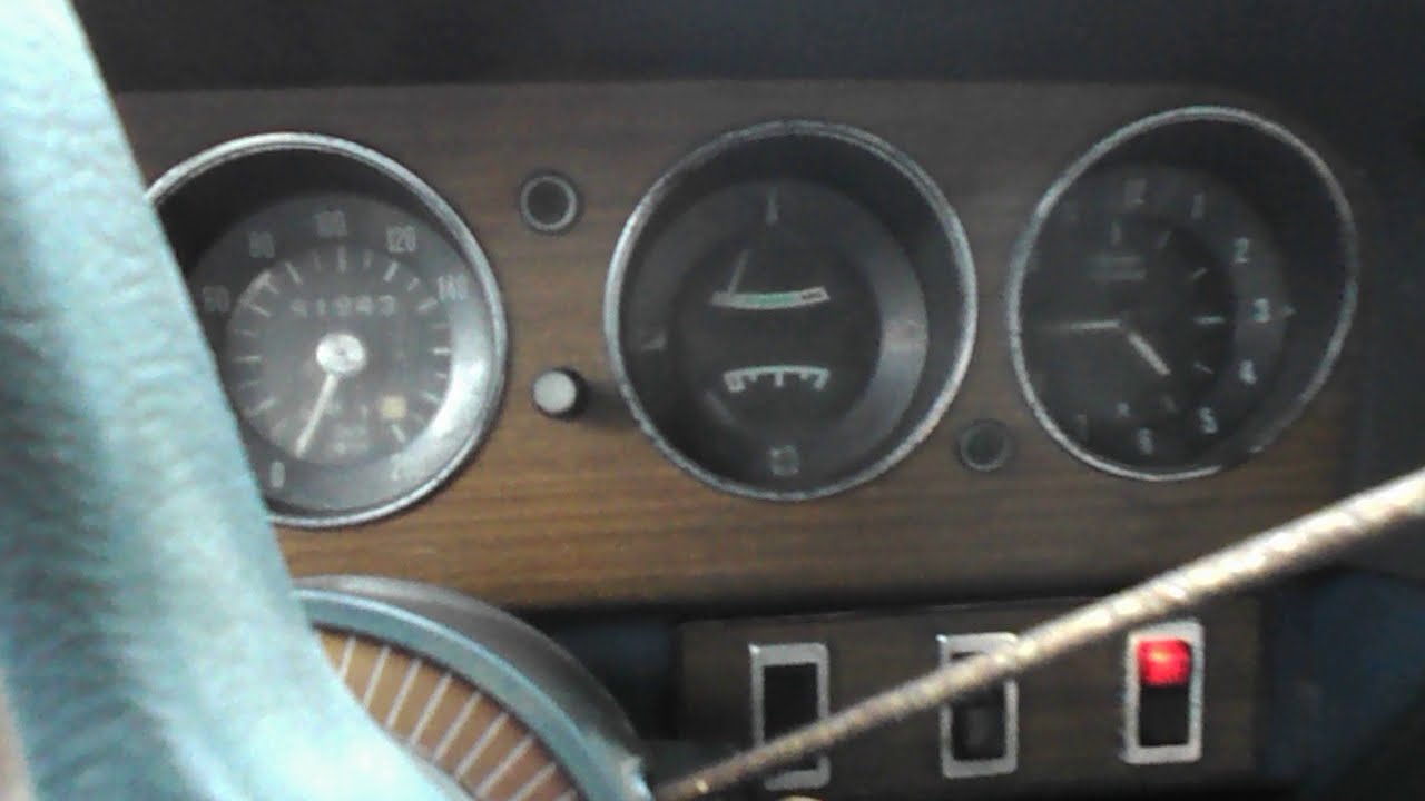 Chrysler 180 start a jízda (jen tak pár metrů)