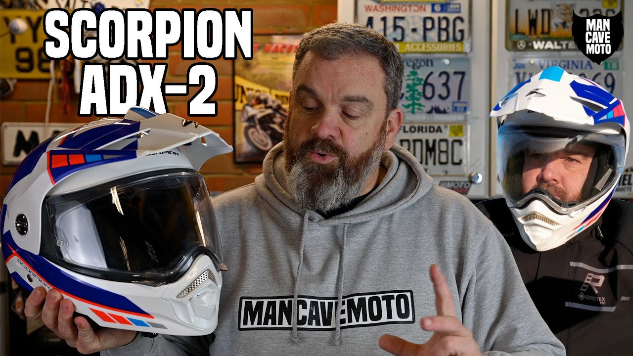 Обзор шлема Scorpion ADX-2 — протестирована крышка Flip Front adventure!