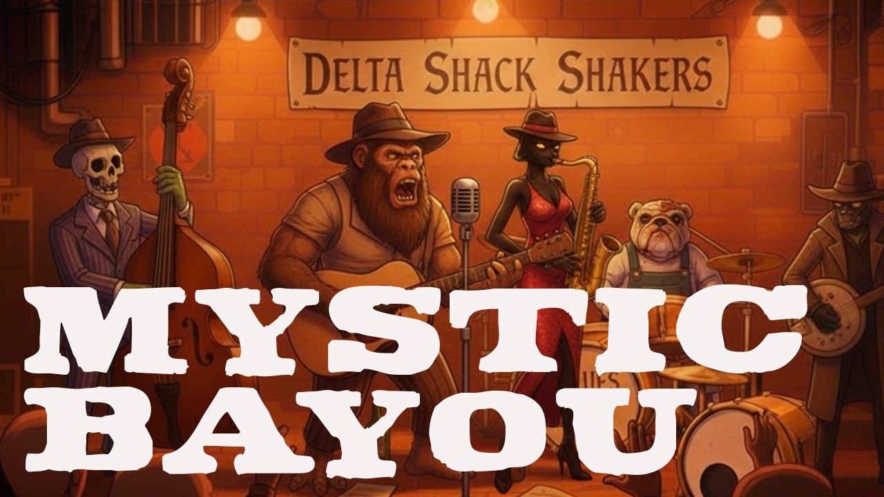 Mystic Bayou Blues for Long Hours of Quiet Work