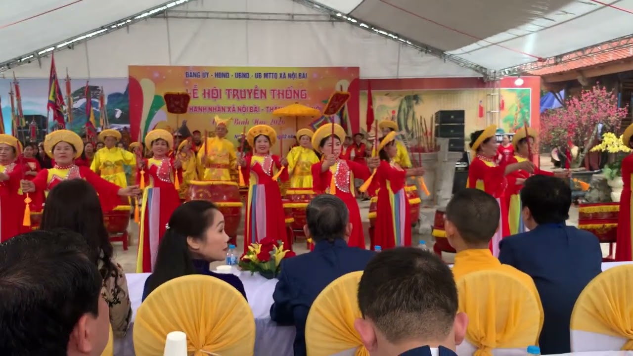 TRỐNG HỘI NON SÔNG CLB THANH TRÍ Vào Dương