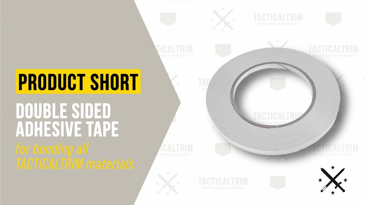 6mm Double Sided Adhesive Tape for all TACTICALTRIM materials #sewing #cordura #PALStex #XPac #Nylon