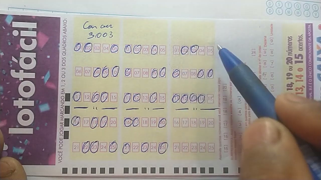 Como jogar na Lotofácil usando o ultimo concurso modo diferente de montar.