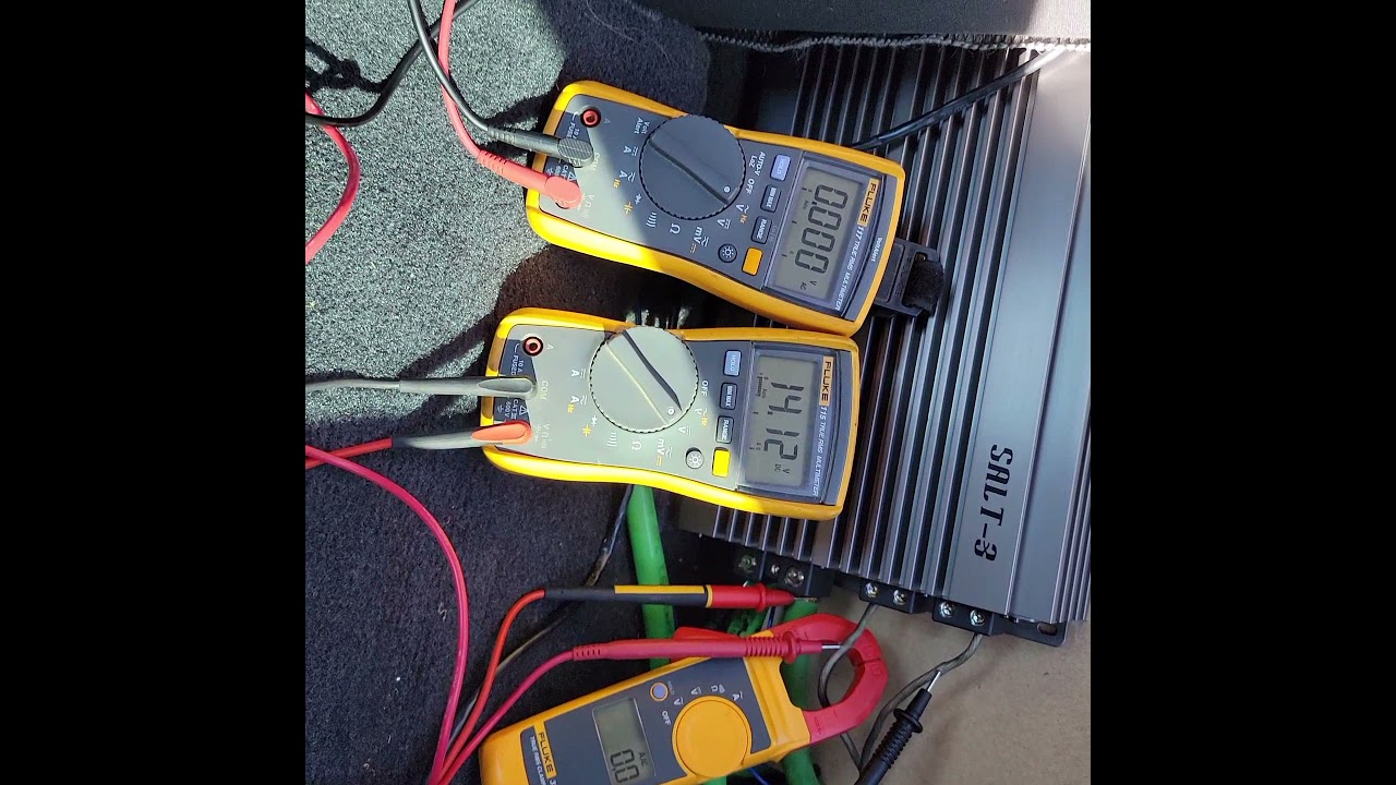 Sundown Salt-3 Amp Clamp Test! (Real World Power @ 12.8V)